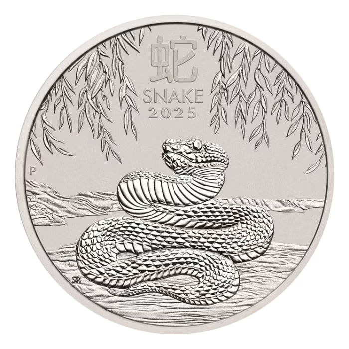 2025 オーストラリア農暦生肖シリーズ III ヘビ年 秘蔵限定品 数量限定20枚