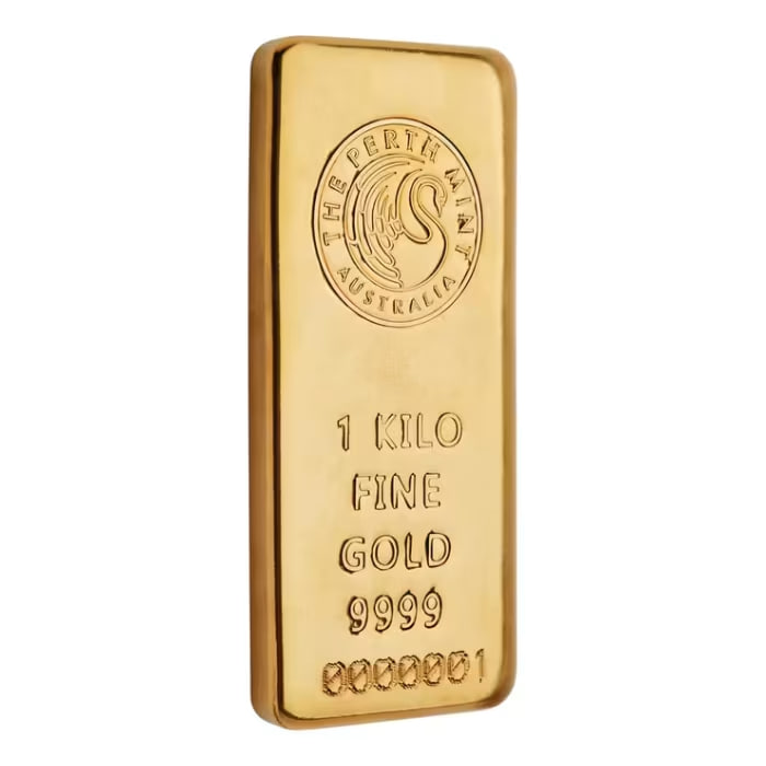 オーストラリア・パース造幣局 .9999金条 1キログラム 秘蔵限定品・数量限定3333枚